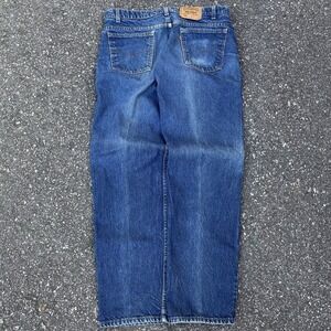 Vintage Levi's 505 Orange Tab Made in USA Jeans W38 L31 Straight Leg